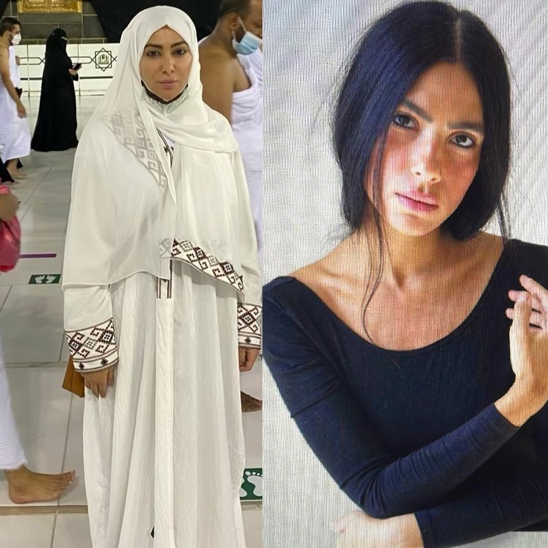 هدى المفتي وميريهان حسين 