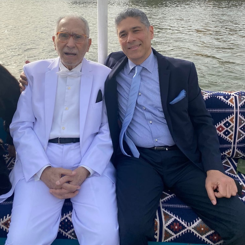 عبدالرحمن أبو زهرة ونجله