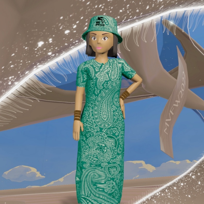 علامة Etro تستعرض تشكيلة ليكويد بيزلي ضمن فعالية أول أسبوع موضة في الميتافيرس