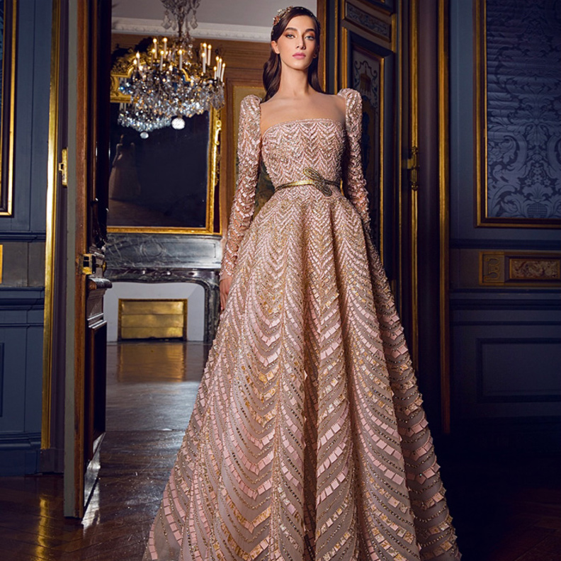 فساتين خطوبة بيج@ziadnakad