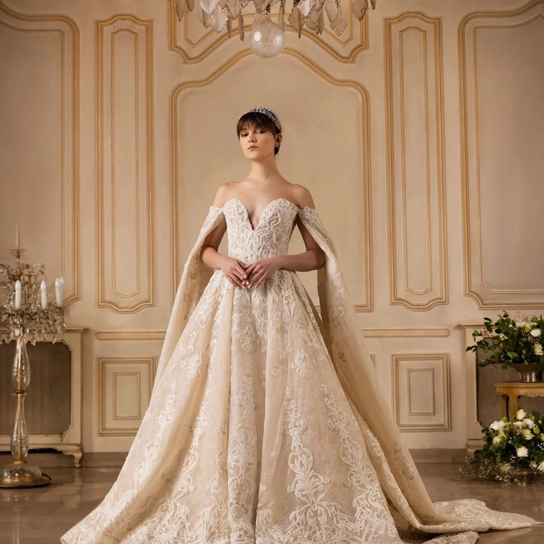 فساتين زفاف فخمة للعروس@saiidkobeisy