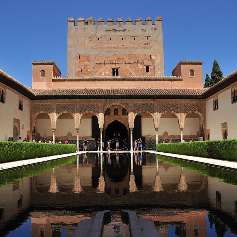 قصر الحمراء من أروع المعالم الاسلامية بواسطة Juan Rubiano