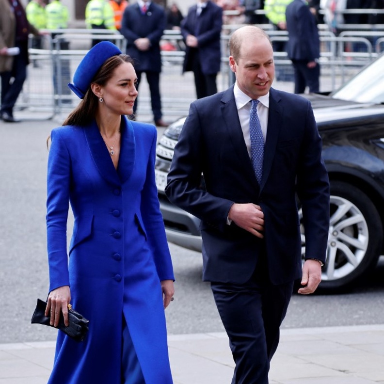 احتفال أفراد العائلة المالكة البريطانية بيوم الكومنولث