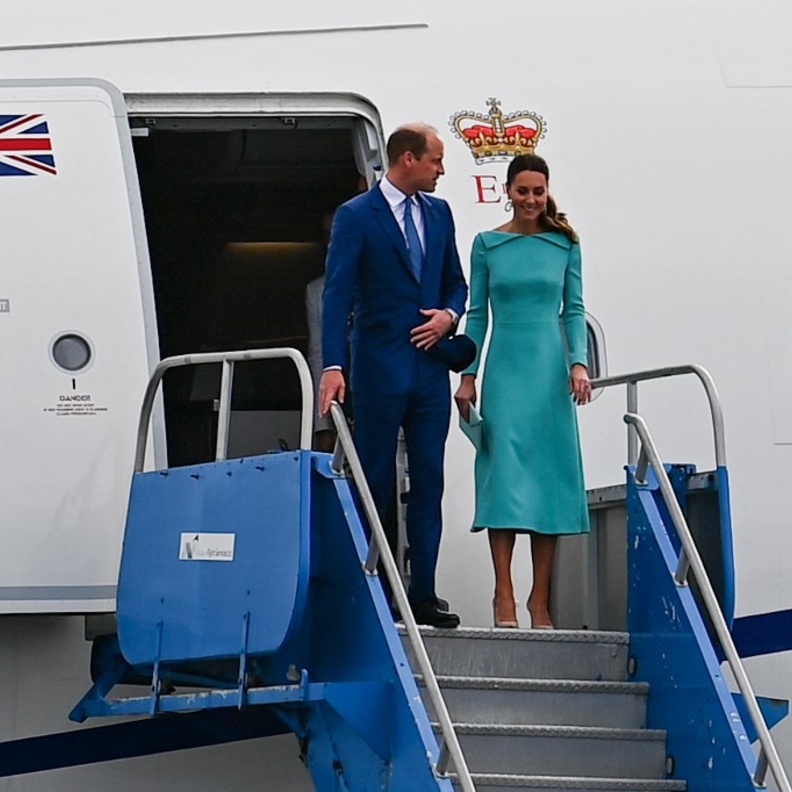 الأمير ويليام وكيت ميدلتون يصلان إلى محطتهما الأخيرة في جزر الباهاما