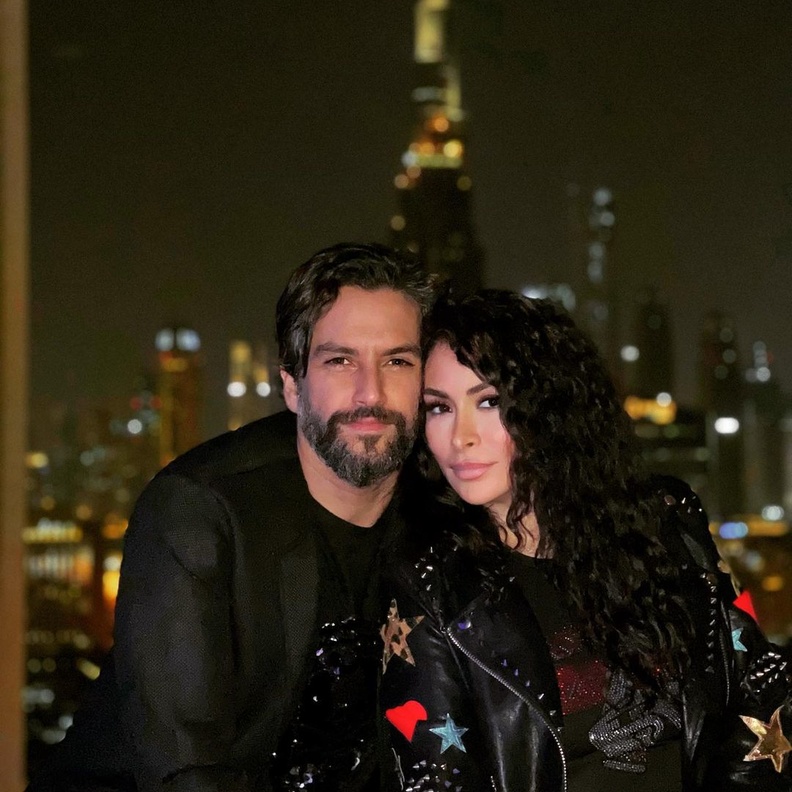 ديما بياعة تحتفل بعيد ميلاد زوجها أحمد حلو بطريقة رومانسية 