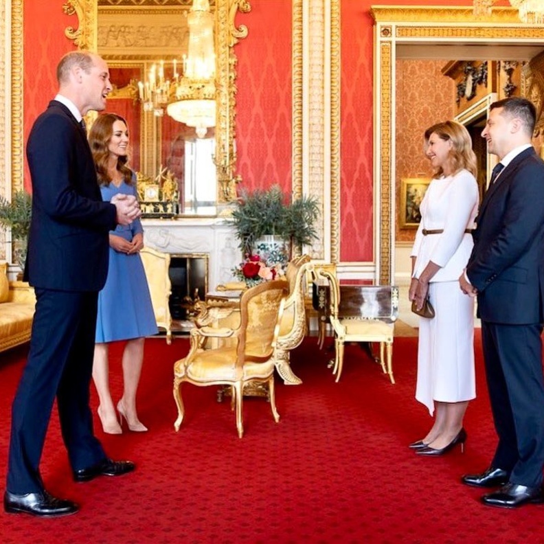 رئيس أوكرانيا يوجه الشكر لوليام وكيت على دعم بلاده ويتجاهل شكر ميغان وهاري؟