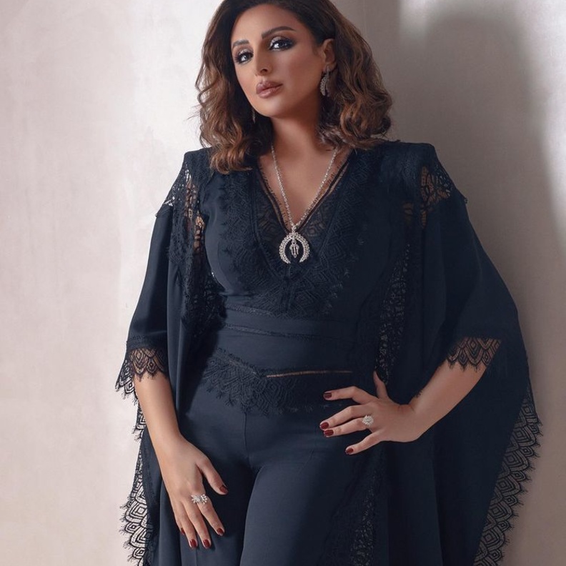 إطلالة أنغام الأخيرة من حفلها في الكويت