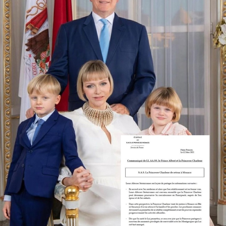 الأمير ألبرت يحتفل بعيد ميلاده بصحبة زوجته الأميرة تشارلين بعد عودتها إلى موناكو 