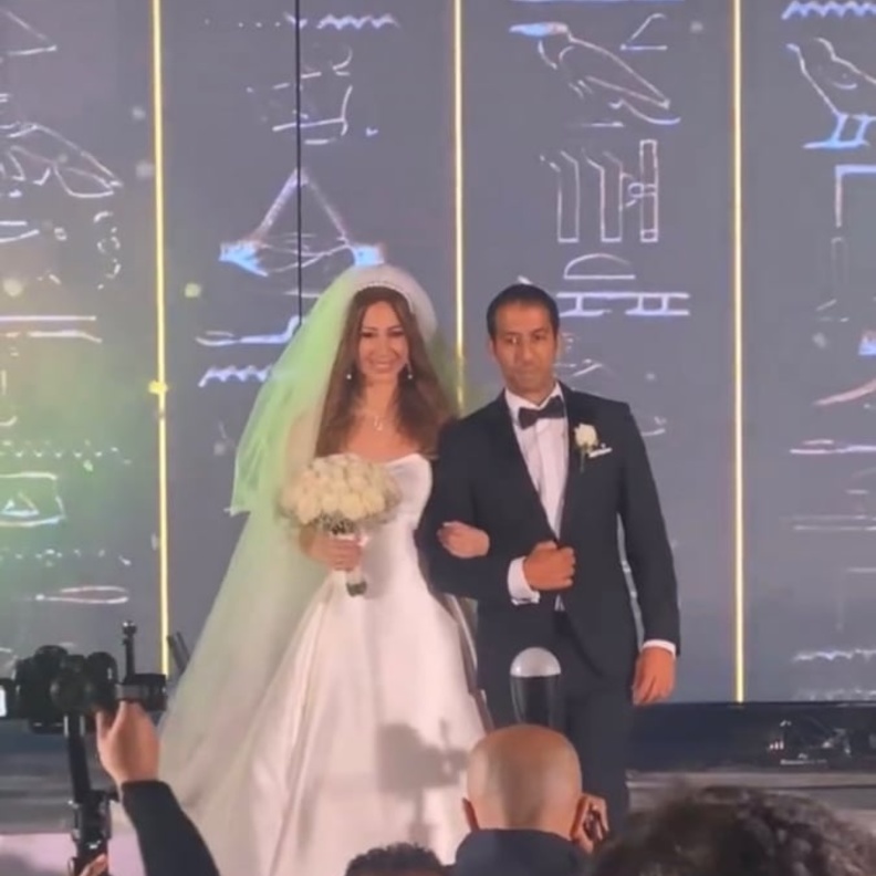 زفاف الفنانة هند رضا