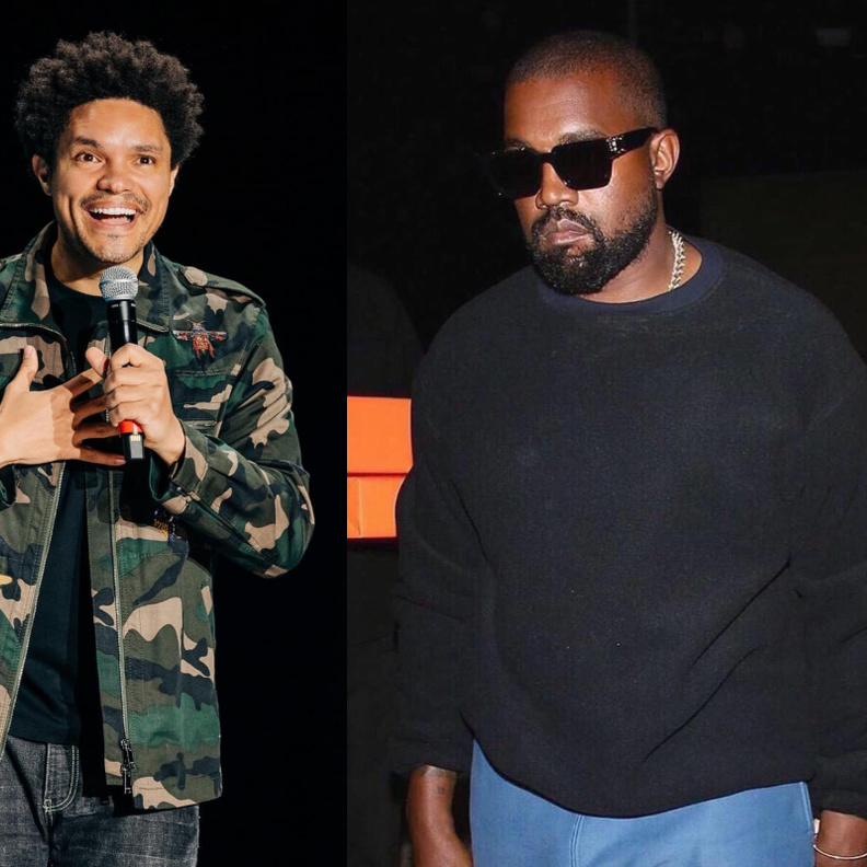 حظر كاني ويست من إنستجرام لمدة 24 ساعة بعد منشوراته العنصرية ضد تريفور نواه