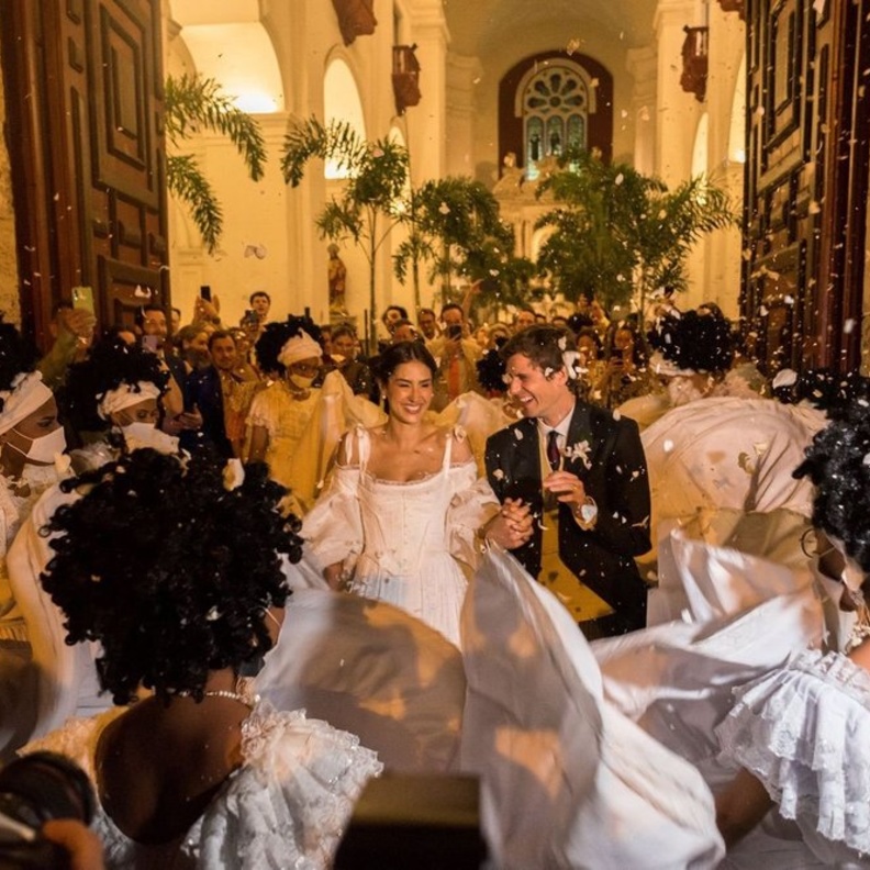 زواج الأمير جوزيف إيمانويل أمير ليختنشتاين في حفل زفاف ضخم في كولومبيا