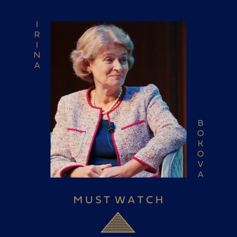 إيرينا بوكوفا، المديرة العامة السابقة لليونسكو