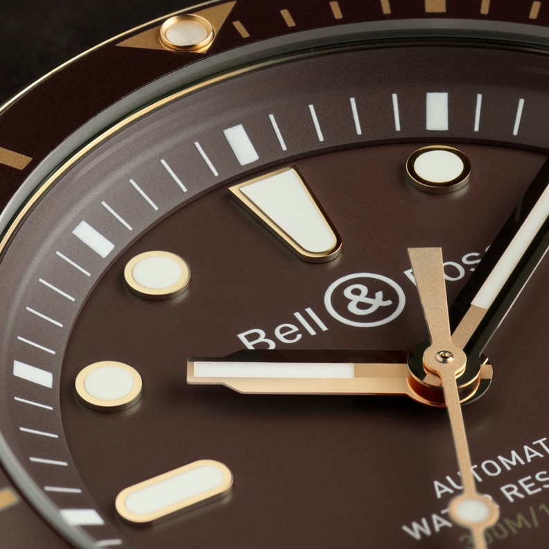 Bell & Ross تكشف عن ساعة BR 03-92 Diver Brown Bronze