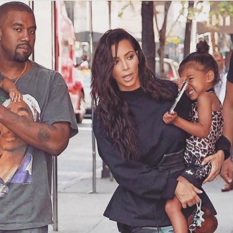 كيم كارداشيان وكاني ويست