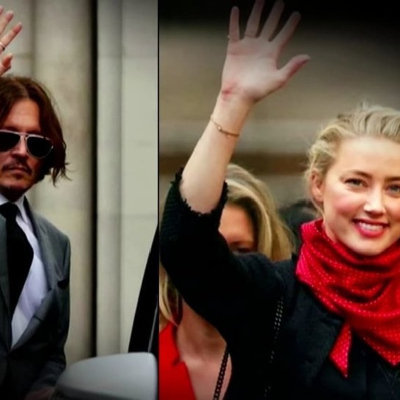 جوني ديب وأمبر هيرد