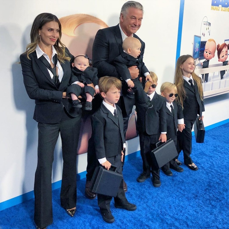 أليك بالدوين وعائلته