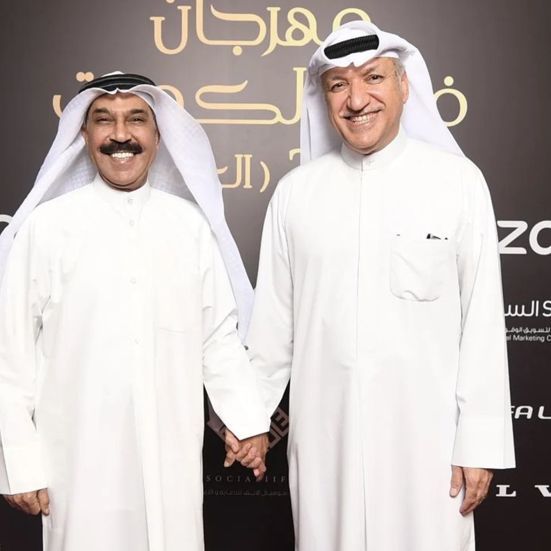 الفنان عبدالله الرويشد وسالم الهندي