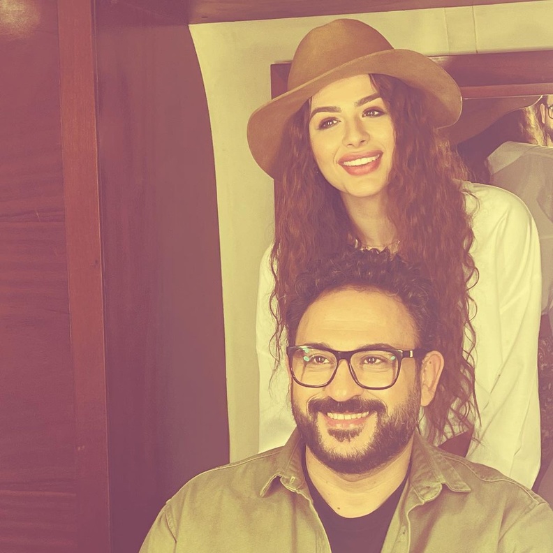 هنادي مهنا وأكرم حسني