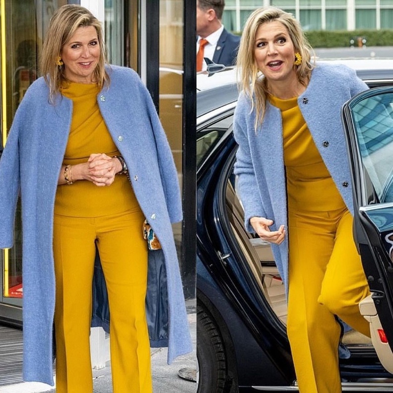 الملكة ماكسيما تزور مركز استقبال للاجئين الأوكرانيين