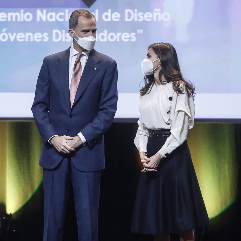 ملك وملكة إسبانيا يسلمان جوائز الابتكار والتصميم لعام 2021