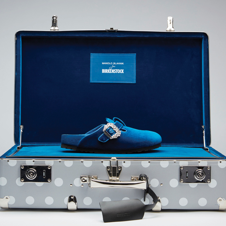 "بيركينشتوك" Birkenstock و"مانولو بلاهنيك" Manolo Blahnik يطلقان تعاونهما المميز