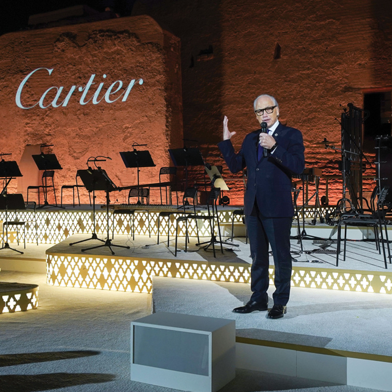 كارتييه تكشف عن معرضها الإستثنائي في حي الطريف بالدرعية المسجل ضمن قائمة التراث العالمي باليونسكو