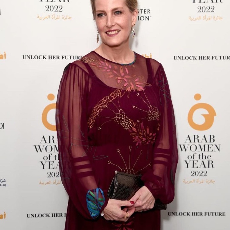 كونتيسة وسكس في حفل توزيع جوائز المرأة العربية لعام 2022