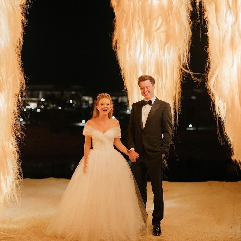  حفل زفاف الممثلة بيلي لورد