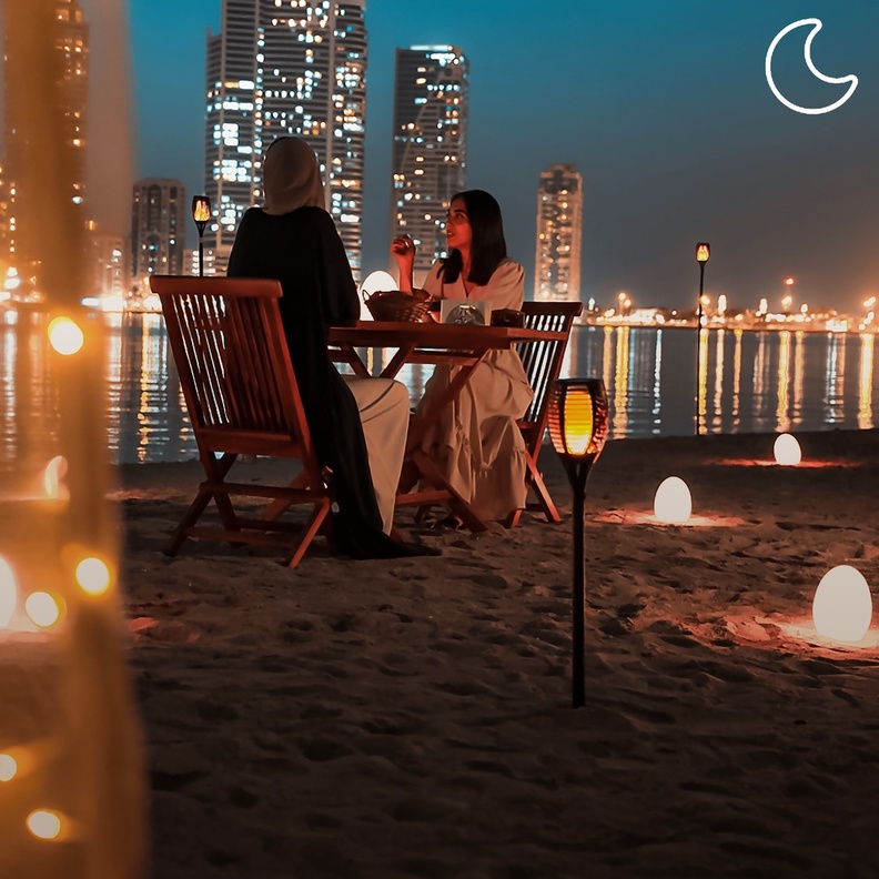 أجمل الأوقات في جزيرة النور لشهر رمضان