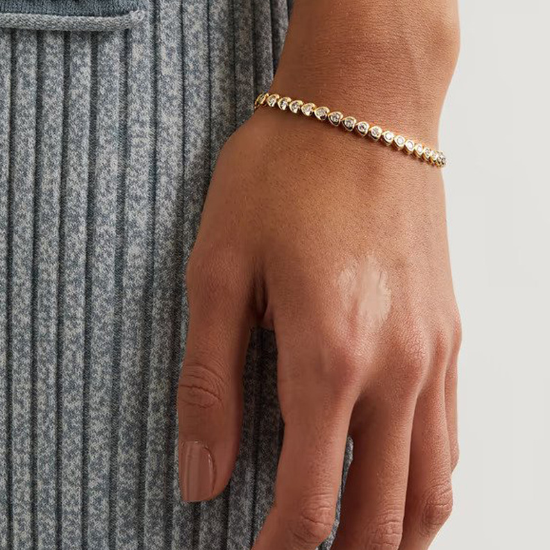 أجمل موديلات أساور التنس لعيد الفطر