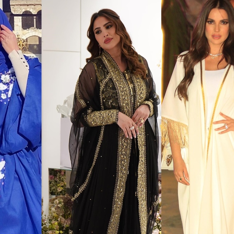 النجمات بالعباءات في رمضان 