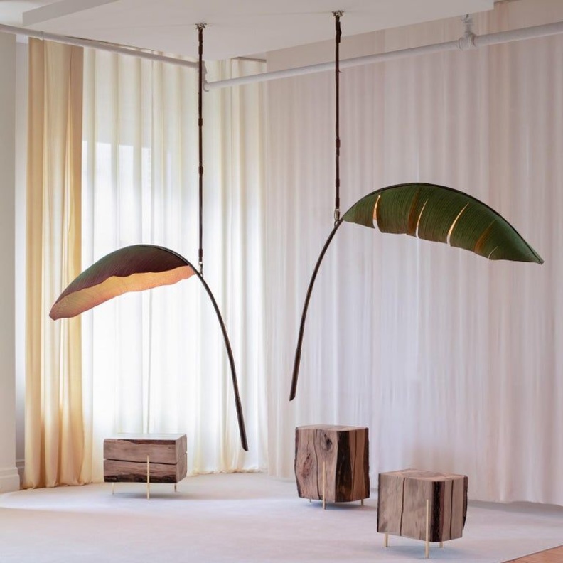 إنارة مصممة بأشكال مستوحاة من الطبيعة