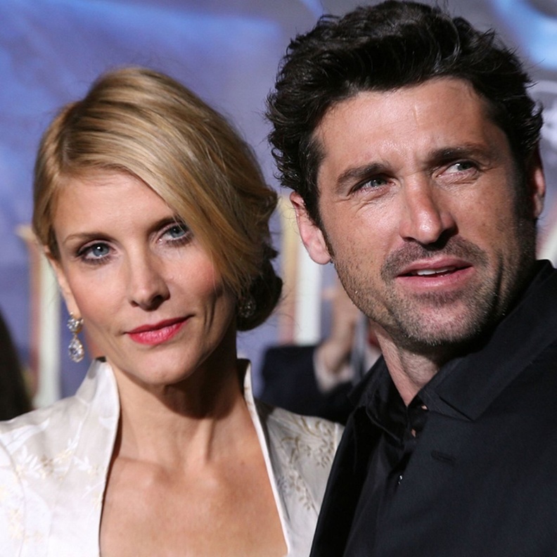 باتريك ديمبسي Patrick Dempsey وجيليان فينك Jillian Fink