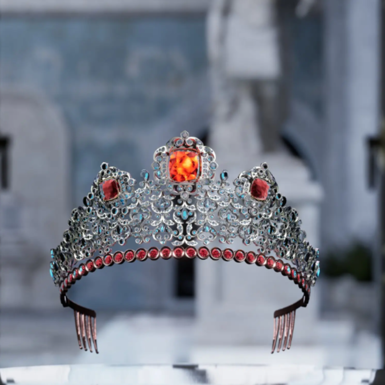 تاج Impossible Tiara مرصع بأحجار كريمة لا يمكن العثور عليها على الأرض