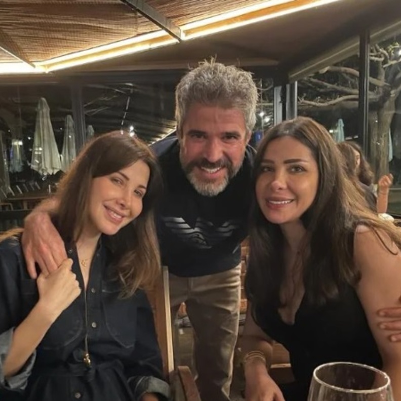 نانسي عجرم تحتفل بعيد ميلاد شقيقها نبيل عجرم بأجواء عائلية