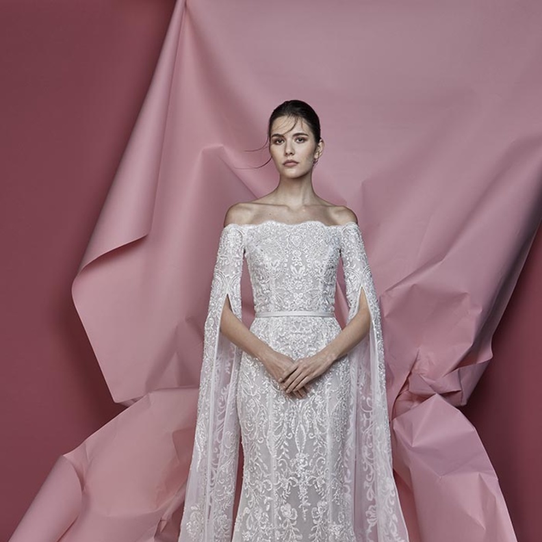 قصة ملوكية لفستان زفاف رامي العلي