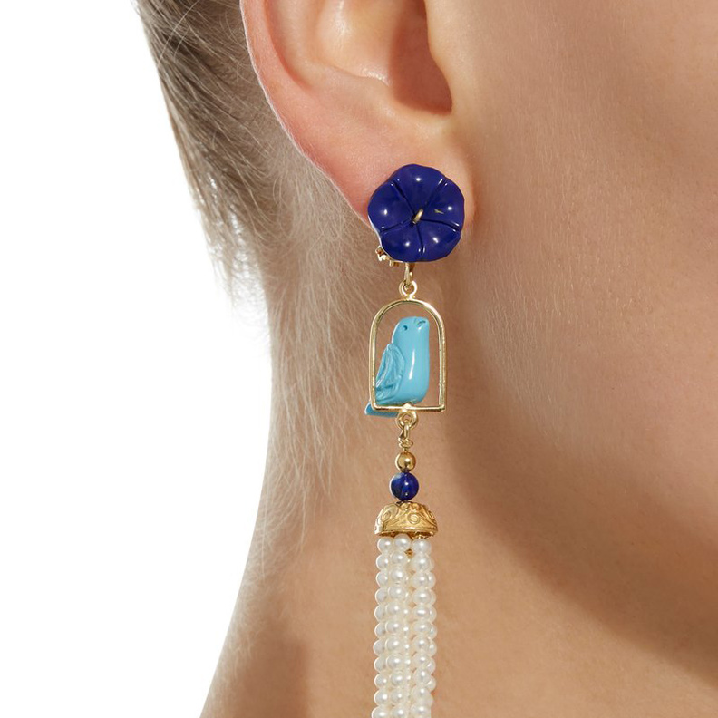 موديلات أقراط متدلية راقية لأناقتك في مناسبات رمضان 2022