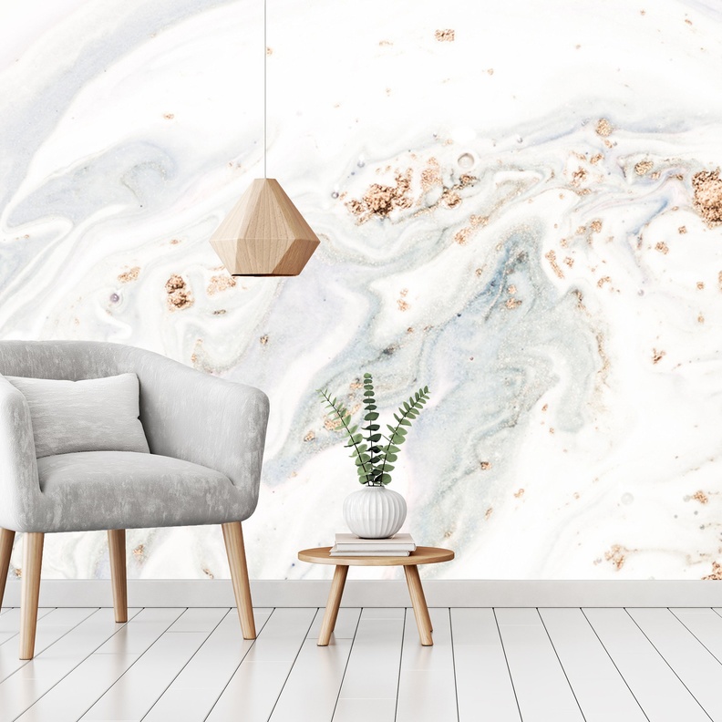 ورق جدران بمظهر رخامي أنيق وفخم لمنازل عصرية2022