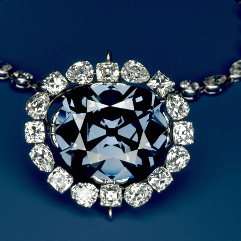 يعود أصل ماسة الأمل إلى الهند - الصورة نقلاً عن معهد سميثسونيان