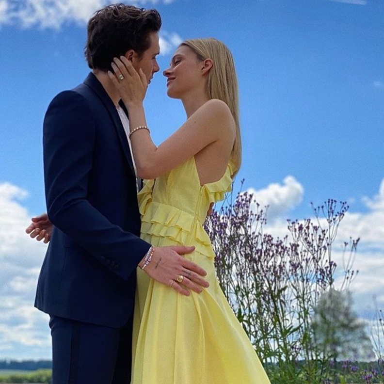 هكذا علق بروكلين بيكهام ونيكولا بيلتز على الانتقادات بسبب حفل زفافهما