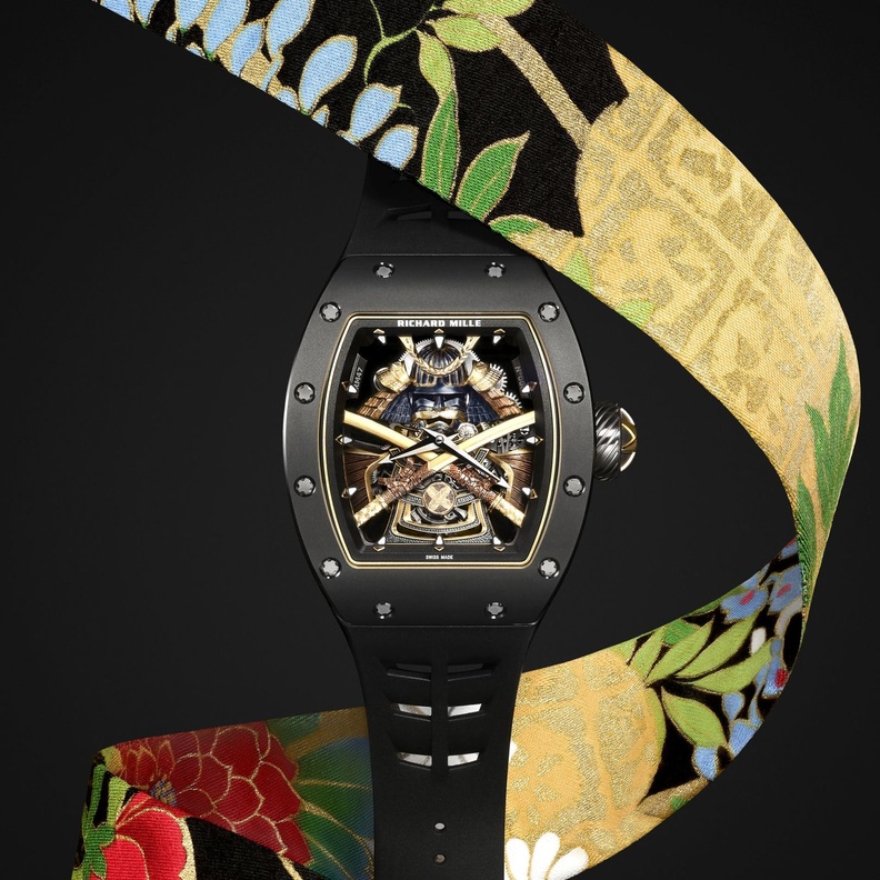 ساعة RM 47 Tourbillon وقت الساموراي
