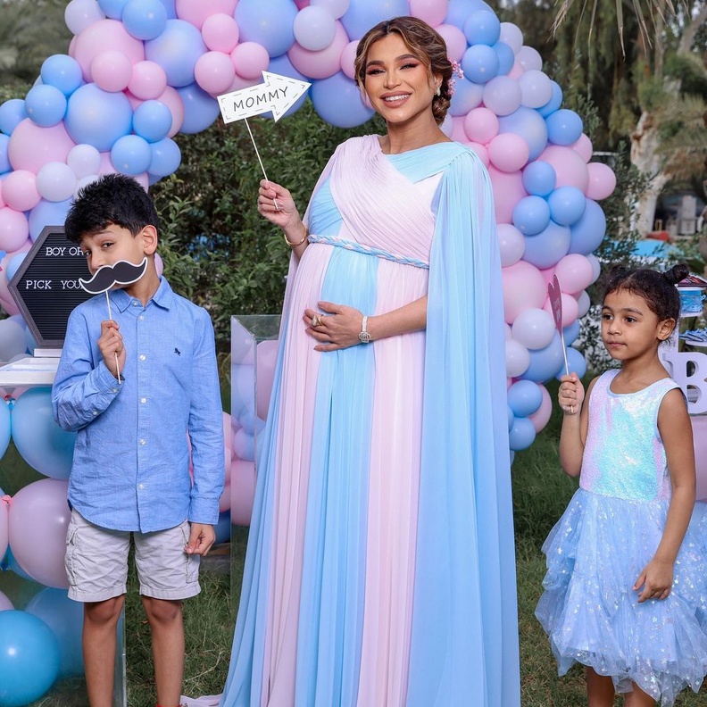 نهى نبيل ترزق بمولودها الرابع وتطلق عليه هذا الإسم