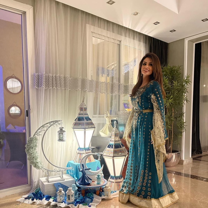 خيرية علي في إطلالة رمضانية مميزة