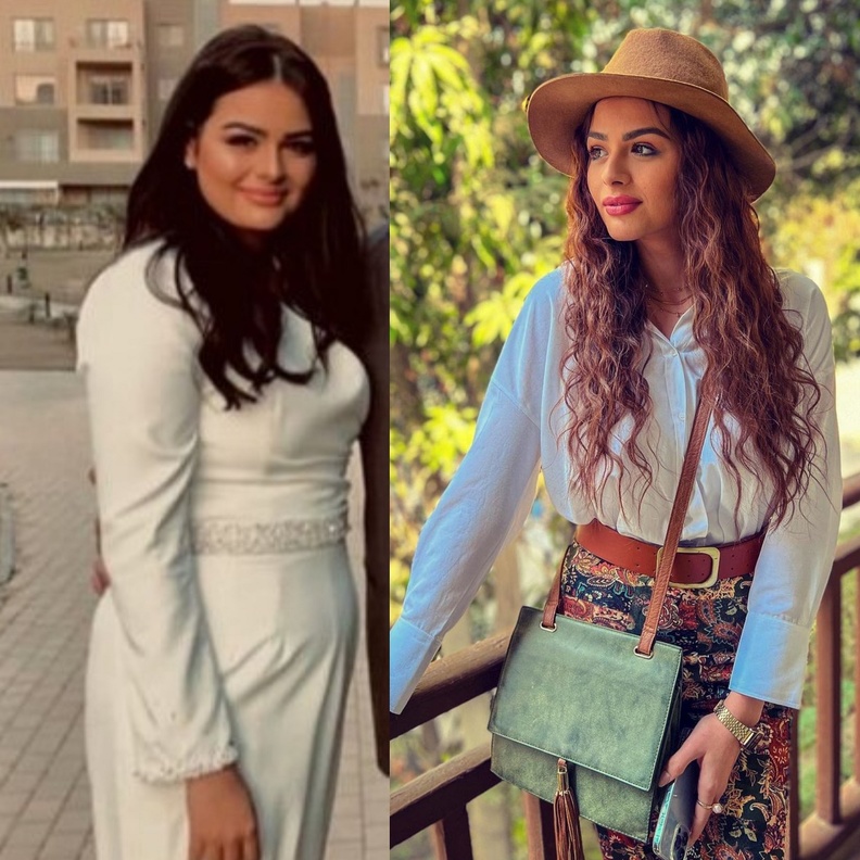 هنادي مهنا قبل وبعد فقدان الوزن