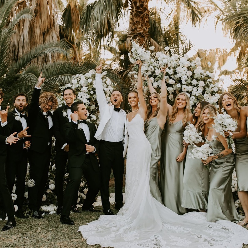 حفل زفاف عارضة أزياء فيكتوريا سيكريت جوزفين سكريفر