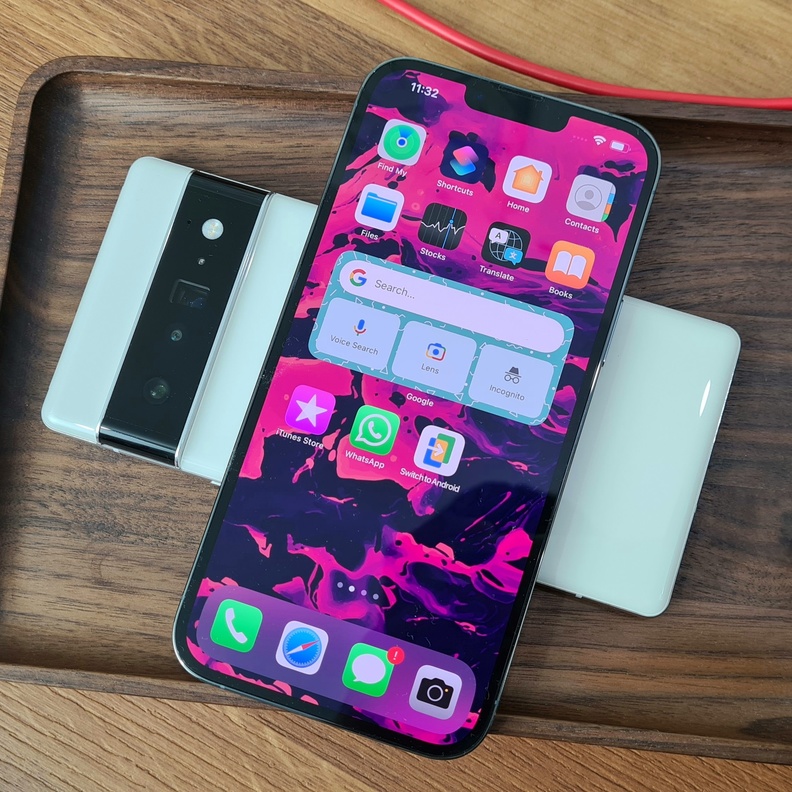 تطبيق جديد من غوغل لتحويل البيانات بين هواتف آيفون وأندرويد