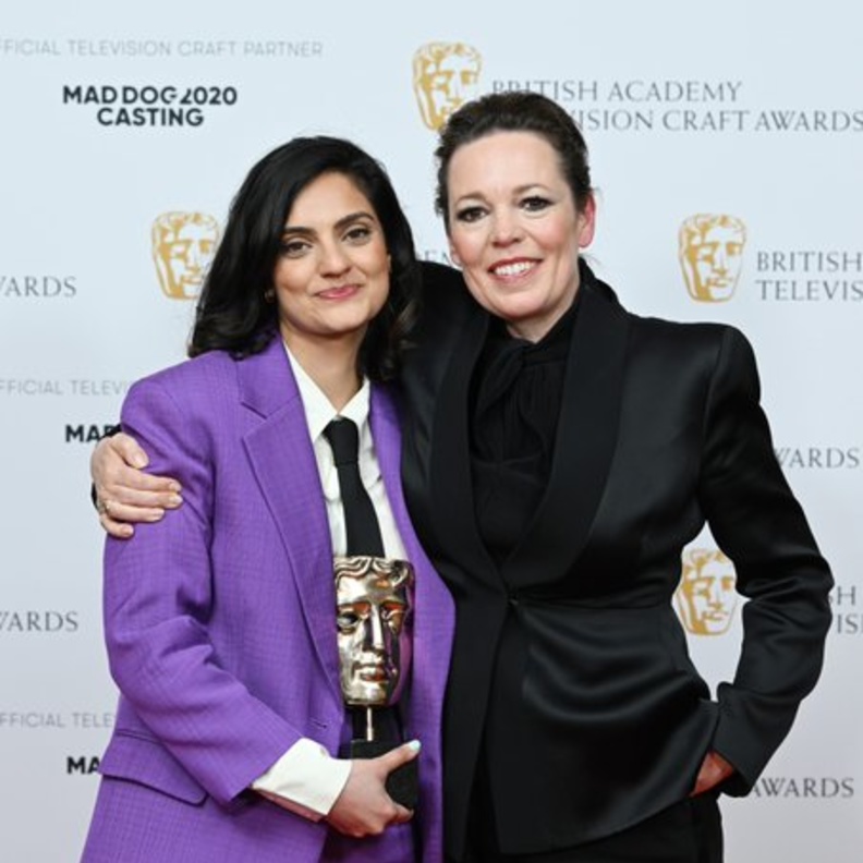 أوليفيا كولمان ونيدا منزور