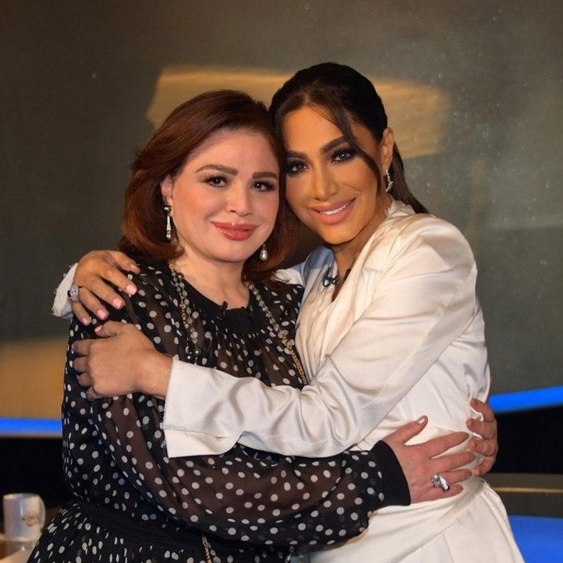 بسمة وهبة وإلهام شاهين