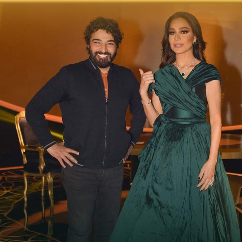 بسمة وهبة وحميد الشاعري