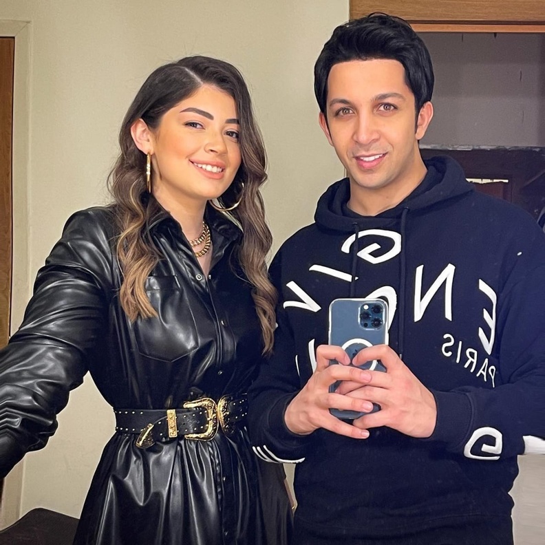 هشام جمال وليلى أحمد زاهر